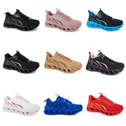 Homens Mulheres Running Shoes GAI Preto Branco Roxo Rosa Verde Azul Marinho Luz Amarelo Bege Nude Ameixa Mens Treinadores Esportes Sapatilhas Dezoito