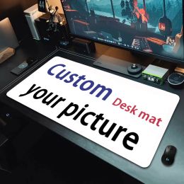 Pads Custom Print Mouse Pad Diy Large Playmat Gaming Customised Mat XXL Size Gamer Office Mousepad Keyboard Logo Anime Desk Mats