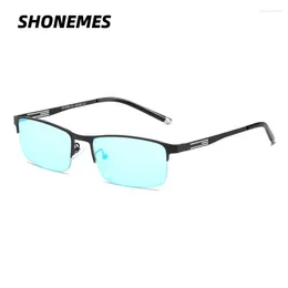 Sunglasses SHONEMES Half Frame Colour Blindness Glasses Men Women Colorweakness Corrective Eyeglasses Red Green Blind Eyewear For Daltonism