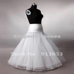 ALine White Wedding Petticoat Bridal Slip Underskirt Crinoline Bridal Accessories for women long5526452