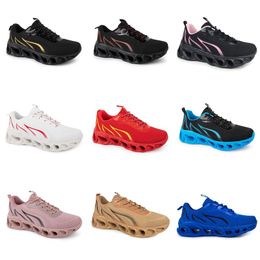 2024 men women running shoes GAI black white purple pink green navy blue light yellow Beige fuchsia Nude plum mens trainers Female sports sneakers jun5