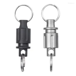 Keychains Detachable Pull Apart Keyrings Universal Rotary Buckle Camping Accessories