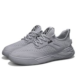 Running Shoes Men Comfort Flat Breathable Black White Grey Green Shoes Mens Trainers Sports Sneakers Size 39-44 GAI Color11