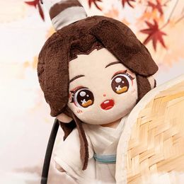 20cm Anime Heaven Officials Blessing Plush Toy Xie Lian Doll Plushie Anime Tian Guan Ci Fu Cosplay Kawaii Figure Kid Gifts 240220