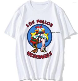 Men039s T Shirts Menamp39s Funny Fashion TShirts LOS POLLOS Hermanos Tshirt Men Summer Brothers Short Sleeve Oversized So9845237