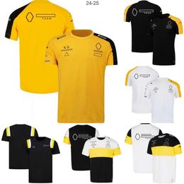 Erkek Tişörtleri F1 T-Shirt Formül 1 Yarış Takımı Yaz Kısa Kollu Yarış T-Shirt Gömlek Motosiklet Formaları Plus Boyut Hızlı Kuru Nefes Alabilir T-Shirt