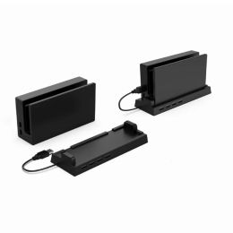 Stands NS Switch OLED Dock Holder 4 USB Port Hub External Splitter Expansion Adapter Compatible Nintendo Switch Game Accessories Stand