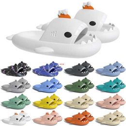 Free Shipping Designer shark slides sandal slipper sliders for men women GAI sandals slide pantoufle mules mens slippers trainers flip flops sandles color99