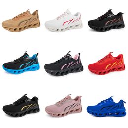 women men running two GAI shoes black yellow purple mens trainers sports red Brown Breathable platform Shoes trendings