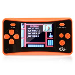 Players Portable Handheld Game Console for Children, Arcade System Game Consoles Video Game Player Great Birthday Gift Orange