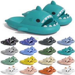 Free Shipping Designer shark slides sandal GAI slipper sliders for men women sandals slide pantoufle mules mens womens slippers trainers sandles color354