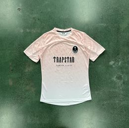 T-Shirt Trapstar Short US Aize S-XL Luxus-T-Shirt Herren Damen Designer-T-Shirts Kurzer Sommermode Lässig mit Markenbrief Hochwertiges Designer-T-Shirt