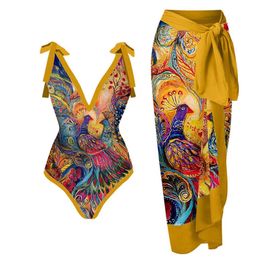 2023 Arrival Push Up Women Bikini Set Floral Printed Ruffle Bikinis Strappy Bandage Swimwear Brazilian Biquini Bathing Suit 240223