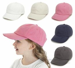 Toddler kids baseball hat boys ball cap summer baby girls adjustable sunscreen visor fashion children sports hats Q61543145227