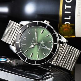 40% OFF watch Watch for Mens Three stitches Quartz Top Luxury With calendar function Steel Belt Men Fashion BREI Type