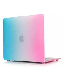 Dazzle Color Matte Hard Rubberized Case Cover Protector for Macbook Air Pro with Retina 12 13 15 inch Laptop Crystal Colorful Rain2704983