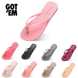 slippers shoes spring autumn summer grey black pink white men's breathable shoes flat bottom men's GAI-65456