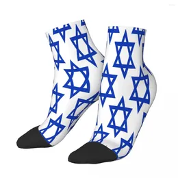 Men's Socks Blue Stars Short Unique Casual Breatheable Adult Ankle