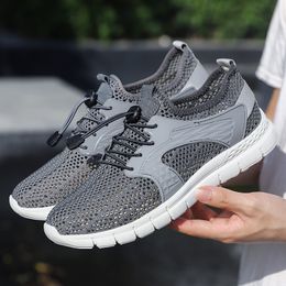 Running Shoes Men Comfort Flat Soft Breathable khaki Black Grey Multi Shoes Mens Trainers Sports Sneakers Size 38-44 GAI