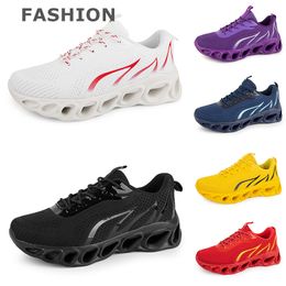 men women running shoes Black White Red Blue Yellow Neon Green Grey mens trainers sports fashion outdoor athletic sneakers eur38-45 GAI color93