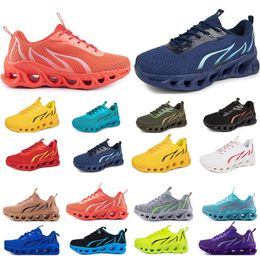 spring men women shoes Running Shoes fashion sports suitable sneakers Leisure lace-up Color black white blocking antiskid big size GAI 90