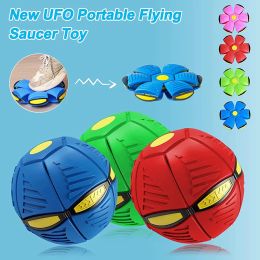 Toys Deformed Ball Flying Saucer Ball Dog Toys Interactive Magic Funny Pet Toy Outdoor Dog Training Toy Dog Accessoires Pet Products