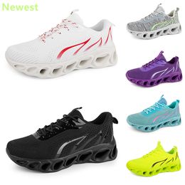 2024 hot sale running shoes mens woman whites orange navy cream pinks black purple Grey trainers sneakers breathable Colour 20 GAI