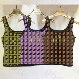 Letter Printing Tank Tops Women Fashion Classic Sports Vest Sexy Square Collar Crop Tops Camisole