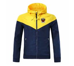 2020 OGC Nice Sweatshirt Hoodie Men Jacket Coat Long Sleeve With Logo Autumn Sports Zipper Windcheater Designer Mens Clothe7618040