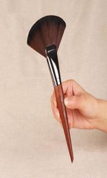 LARGE POWDER FAN Makeup BRUSH 134 Fan Powder Bronzer Sculpting Brush Beauty Cosmetics Brushes Blender Tool8266886