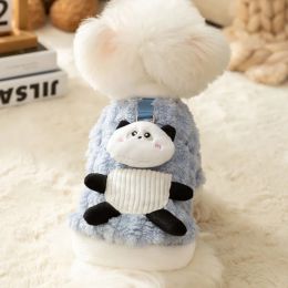Hoodies Pet Sweater Small Dog Cute Cartoon Pullover Winter Autumn Puppy Harness Cat Fashion Soft Hoodie Chihuahua Pomeranian Yorkshire