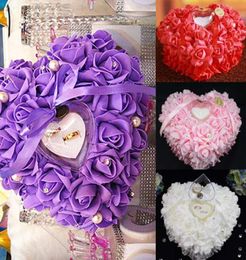 2020 Flower Ring Pillows Colours Bridal Accessories Wedding Supplies 2020 CM Hand Made Flowers Wedding Accessories Dhyz 013619389