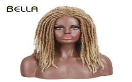 Parrucca sintetica Bella per donne nere 22quot Trecce all'uncinetto Jumbo Dread Faux Locs Treccia lunga per capelli Afro Dreadlock 2204095988564