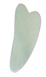 Gua Sha Facial Treatment guasha Massage Tool Chinese Natural Jade stone Scraping Tools for face eye slimmer XB19572463