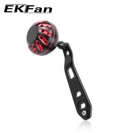 Reels EKFan 110MM Black 43G Alloy Handle Knobs For Dawa Shi Bastcast Fishing Reel DIY Parts