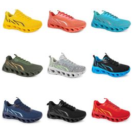 2024 men women running shoes GAI black white purple pink green navy blue light yellow Beige Nude plum mens trainers Female sports sneakers jun48