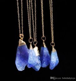 new phnom penh crystal quartz healing chakra gemstone necklace pendant original natural stonestyle necklace jewelry belong to boy 3521759