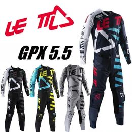 Racing Suit MTB RACING 5.5 Motocross Jersey and Pants MX ATV Dirt Bike Gear Set Motorbike Clothing Mtb Enduro 240227