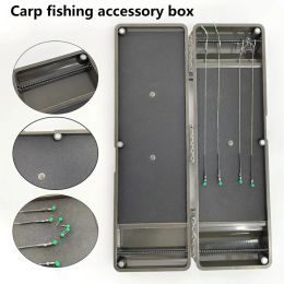 Accessories Carp Fishing Tackle Box for Swivels Hooks Carp Rig Hair Ronnie Organizer Box Swivel Line Fished Gear Accessories Storage Case