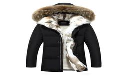 Men039s Jackets 2021 Winter Duck Jacket Men Coat Parkas Male Thickened Warm Fur Collar Raccoon Hooded3927820