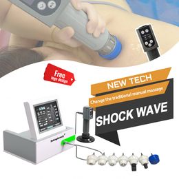 ESWT Extracorporeal Shock Wave Therapy Machine With 7 Head Pain Relief ED Treatment Body Massager Shockwave Physiotherapy Device