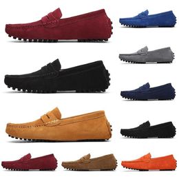 style08 fashion men Dress Shoes Black Blue Wine Red Breathable Comfortable Mens Trainers Canvas Shoe Sports Sneakers Runners Size 40-45