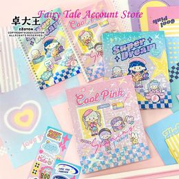 Zhuo Dawang A5 Release Book/Gu Gu Ben Android Double Sided Light Storage Tape Sticker Handbook Illustrated Book 240229