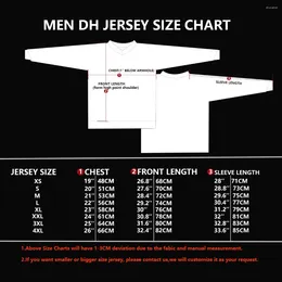 Racing Jackets Men's Custom Motocross Jersey Cycling Shirt Mtb Clothing Mx Motorcycle Mountain Paintball Downhill Bicycle T-shirts