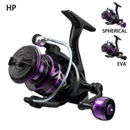 Reels HP Spinning Reel All Metal Fishing Reels Max Drag 10kg Spinning Reels Fishing Reels Rod Reels Distant Wheel Spinning Wheel