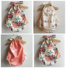 baby romper floral print playsuit summer baby039s fashion clothes outwear sunsuit infant cute jumpsuit good quality2761670