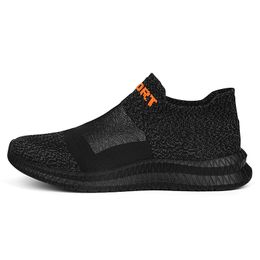 Women Men Casual Shoes Comfort Solid Grey Black Pink Dark orange Yellow mens Trainers Sports Sneakers Size 36-46 GAI