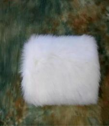 High Quality Faux Fur Winter Hand Muff Ivory White Color Cheap Warm Bridal Handwarmers Warm Faux Fur Muffs Wedding Gloves 8464298