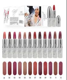 2018 New quality Makeup Matte Lipstick 12 Different Colours 3g 12PiecesLot6736754