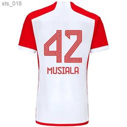 Soccer Jerseys soccer jerseys SANE 2023 2024 football shirt MUSIALA GORETZKA GNABRY BAYERNS camisa futebol men kids kits fans player setsH2434